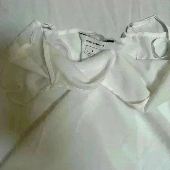 Club Monaco | White dress slip size 2 - Picture 5 of 6